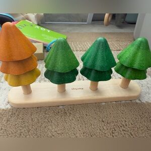 Plan Toys non toxic tree stacker